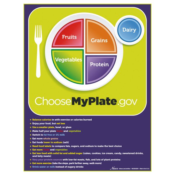 MyPlate Tear Pad with Food Group Tips